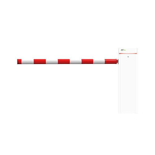 ZKTeco ProBG8000 parking barrier with chassis on the right and boom extending left