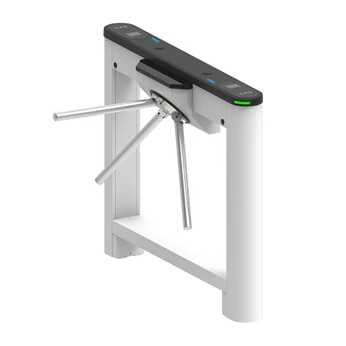 ZKTeco Saturn-T1000 Pro tripod turnstile, opposite angled view