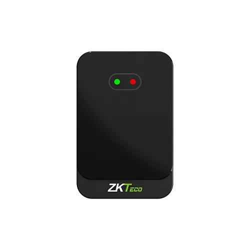 ZKTeco VR30 radar front view with red and green indicator lights